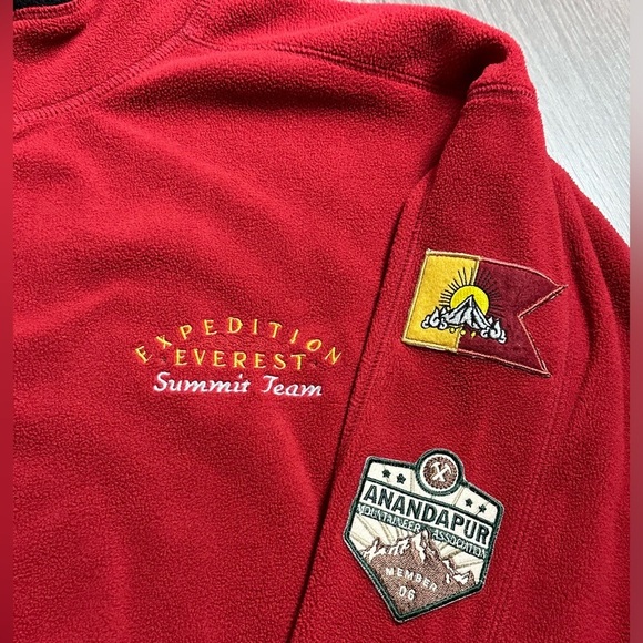 Vintage Walt Disney World Fleece Zip Up Jacket - Picture 3 of 12